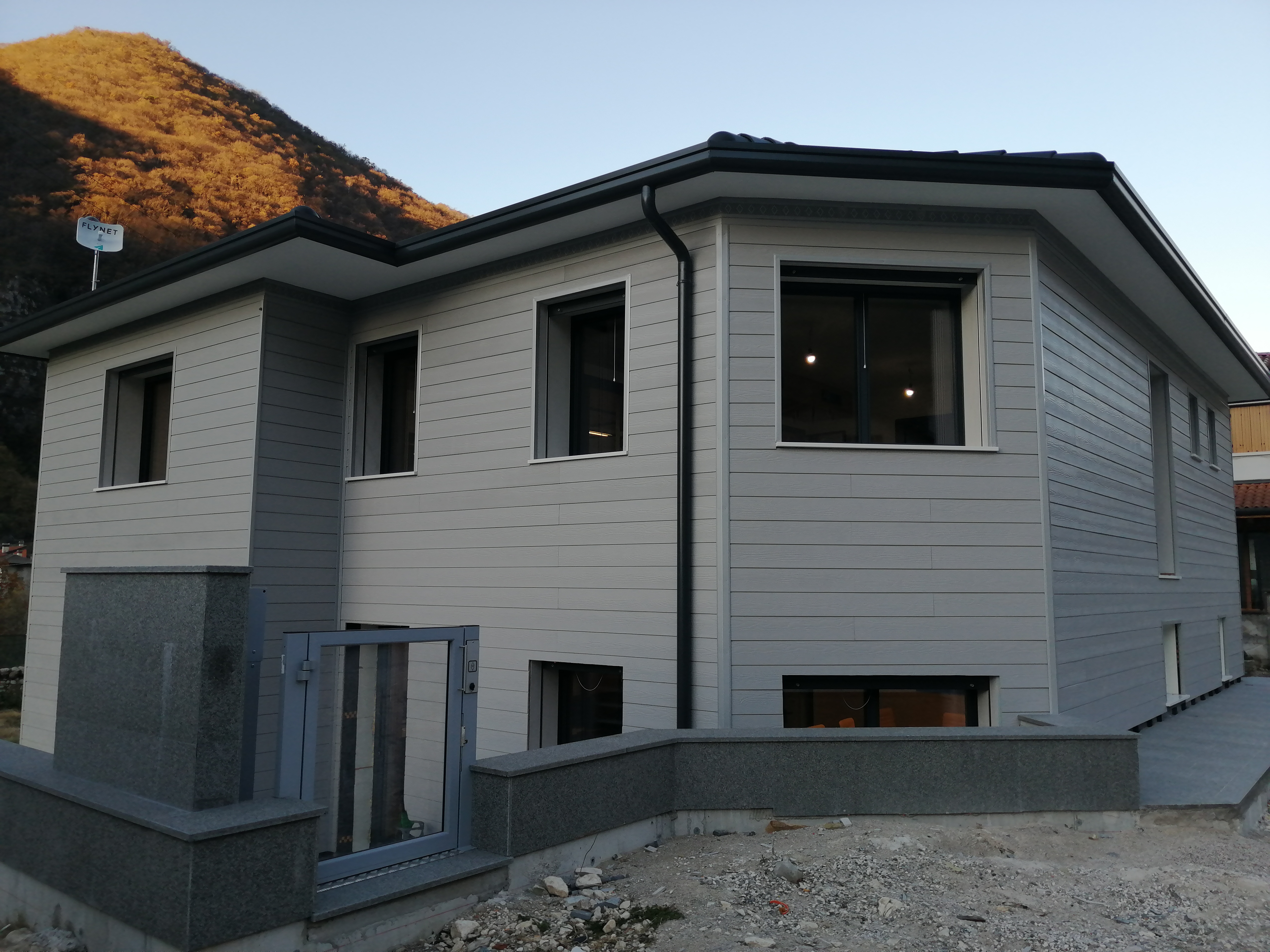 Facciata coibentata ventilata Trentino Veneto